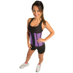 Gofit Medium Corset Waist Trainer, Purple (GF-WACP-MED)
