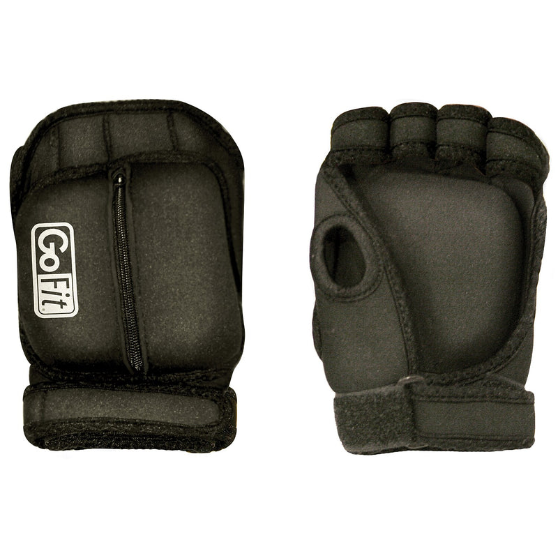 Gofit Weighted Gloves, Black (GF-WAG)
