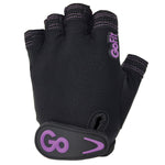 Gofit Xtrainer Women's Medium Weightlifting Gloves, Black/Purple (GF-WCT-M/PPL)