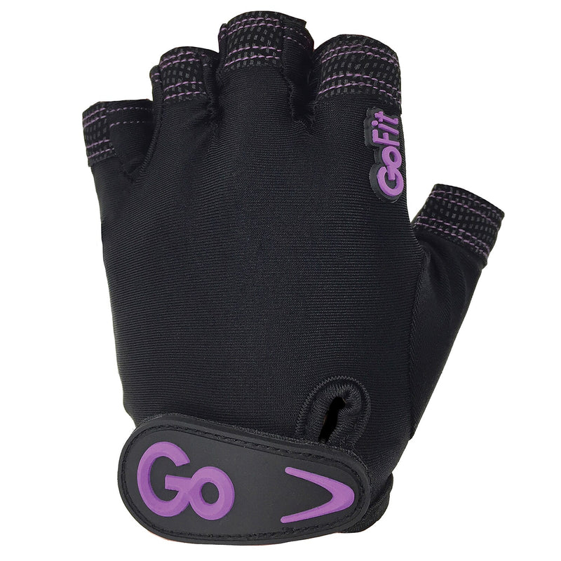 Gofit Xtrainer Small Weightlifting Gloves, Black/Purple (GF-WCT-S/PPL)