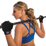 Gofit Xtrainer Small Weightlifting Gloves, Black/Purple (GF-WCT-S/PPL)