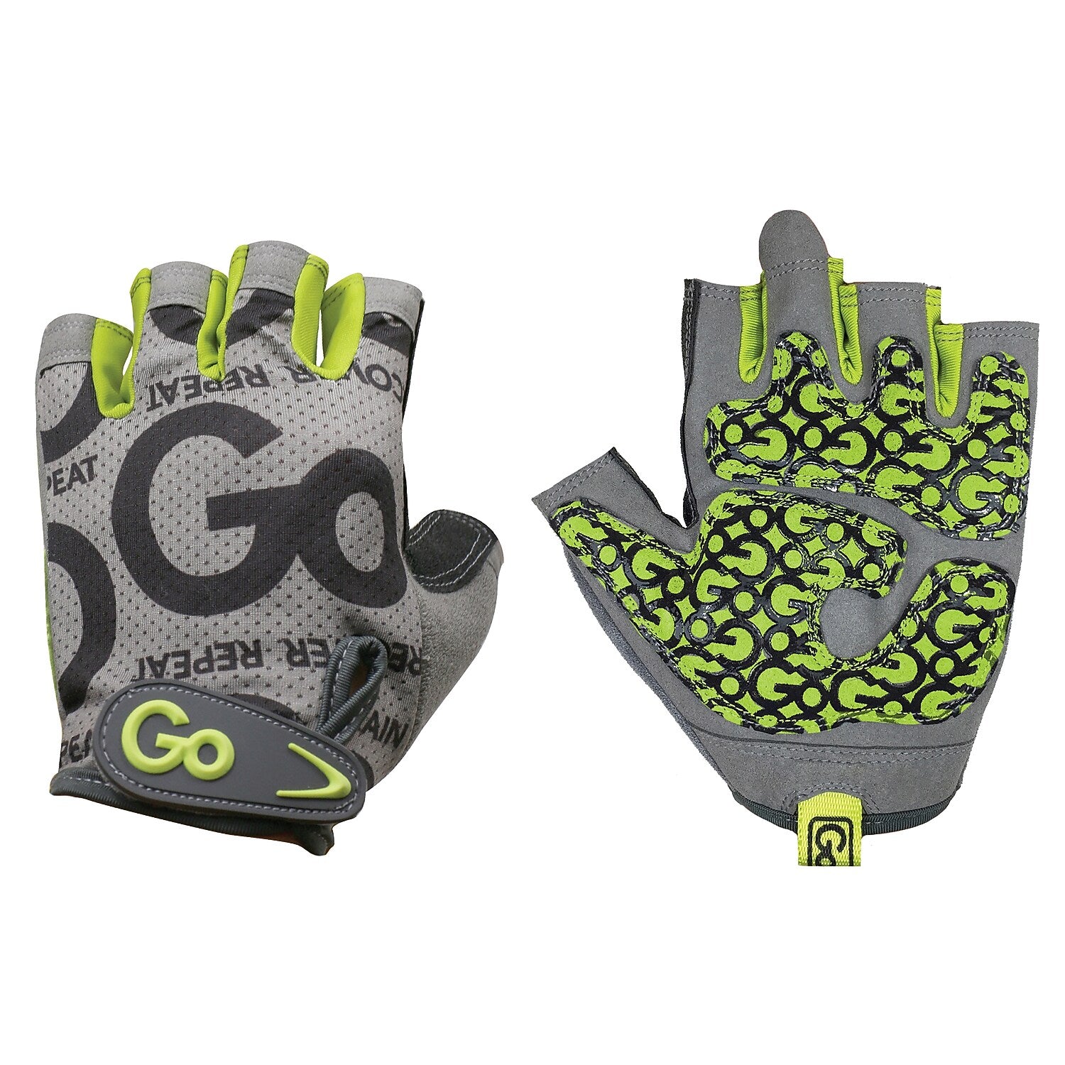 Gofit Go-Tac Pro Medium Weightlifting Gloves, Multicolored (GF-WGTC-M/GR)