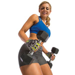 Gofit Go-Tac Pro Medium Weightlifting Gloves, Multicolored (GF-WGTC-M/GR)