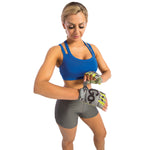 Gofit Go-Tac Pro Medium Weightlifting Gloves, Multicolored (GF-WGTC-M/GR)
