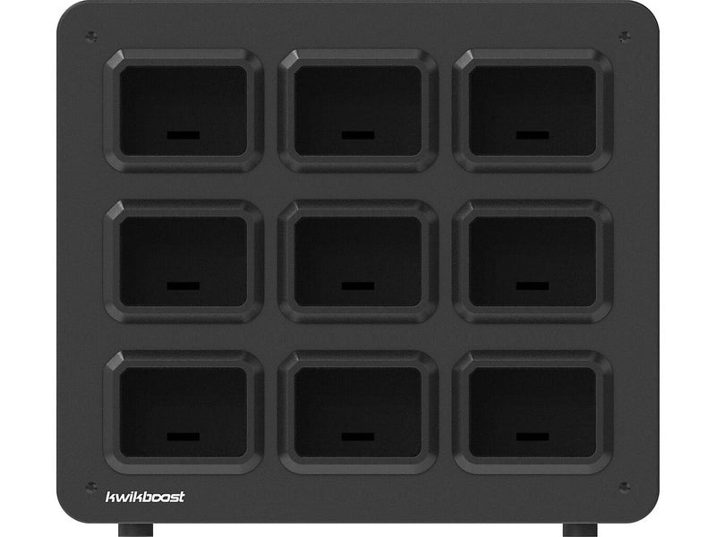 Luxor KwikBoost EdgePower Constant-Use Bundle, Black/Silver (KBEP-12B6C9)