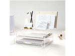 Russell+Hazel Stackable Storage Drawer, Clear/Gold (55745)