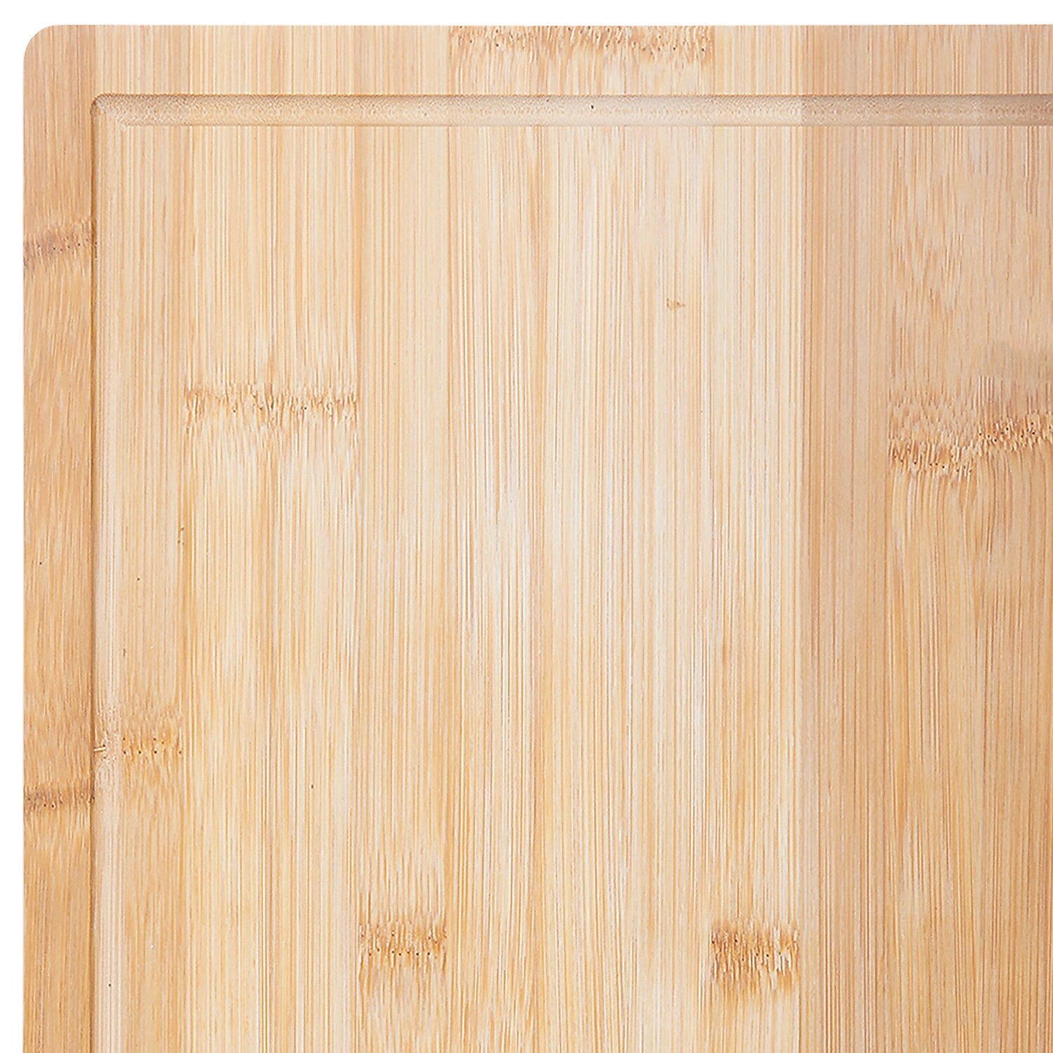 MasterChef 18x12-In. Extra-Large Bamboo Cutting Board, Beige