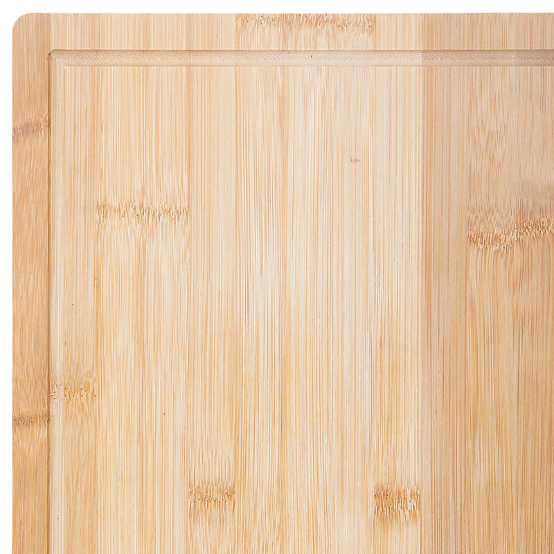 MasterChef 18x12-In. Extra-Large Bamboo Cutting Board, Beige