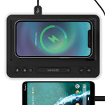 Lumoday USB Alarm Clock with Wireless Charging, Plastic (LMD80)