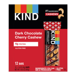 KIND PLUS Gluten Free Dark Chocolate Cherry Cashew Nut Bar, 12 Bars/Box (PHW17250)