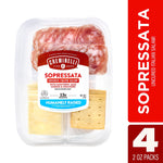 Creminelli Sopressata, Monterey Jack Cheese, Crackers, 0.5, 4/Pack (220-02085)