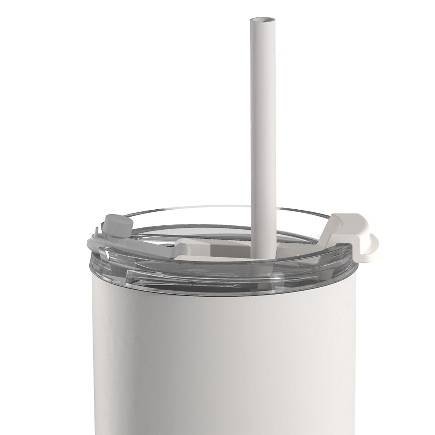 ASOBU 20-Ounce Aquilina Double-Wall-Insulated Stainless Steel Tumbler, White (NA-BF23W)