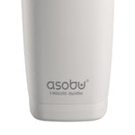ASOBU 20-Ounce Aquilina Double-Wall-Insulated Stainless Steel Tumbler, White (NA-BF23W)