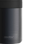 ASOBU Frosty Beer 2 Go Vacuum-Insulated Stainless Steel Can and Bottle Holder, Black (NA-FC2GBK)