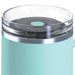 ASOBU Stainless Steel Double Wall Insulated Travel Mug, 28 oz., Teal (ADNANASM35TEAL)