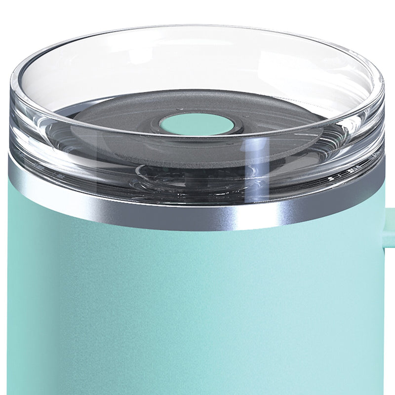 ASOBU Stainless Steel Double Wall Insulated Travel Mug, 28 oz., Teal (ADNANASM35TEAL)