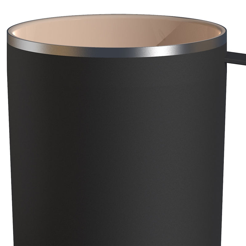 ASOBU Stainless Steel Double Wall Insulated Travel Mug, 20 oz., Black (ADNANASM90BK)