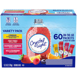 Crystal Light Sugar-Free Variety Pack, 60 Packets/Pack (220-02054)