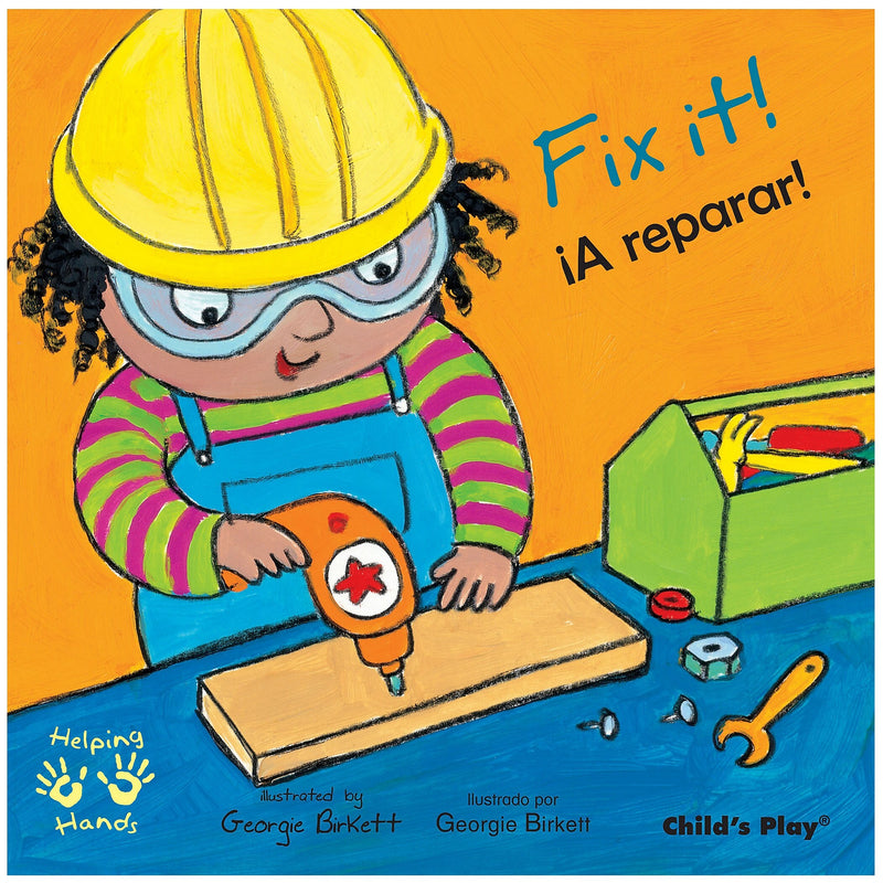 Child's Play Helping Hands/Manos Amigas Bilingual Books, Set of 4 (CPYCPHH)