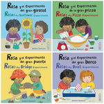Child's Play Rosa's Workshop/El Taller De Rosa Books, Set of 4 (CPYCPRW)