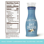 Califia Farms Vanilla Oat Milk Liquid Creamer, 25.4 oz., 2/Pack (600-00278)