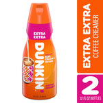 Dunkin' Original Liquid Coffee Creamer, 32 oz., 2/Pack (600-00280)
