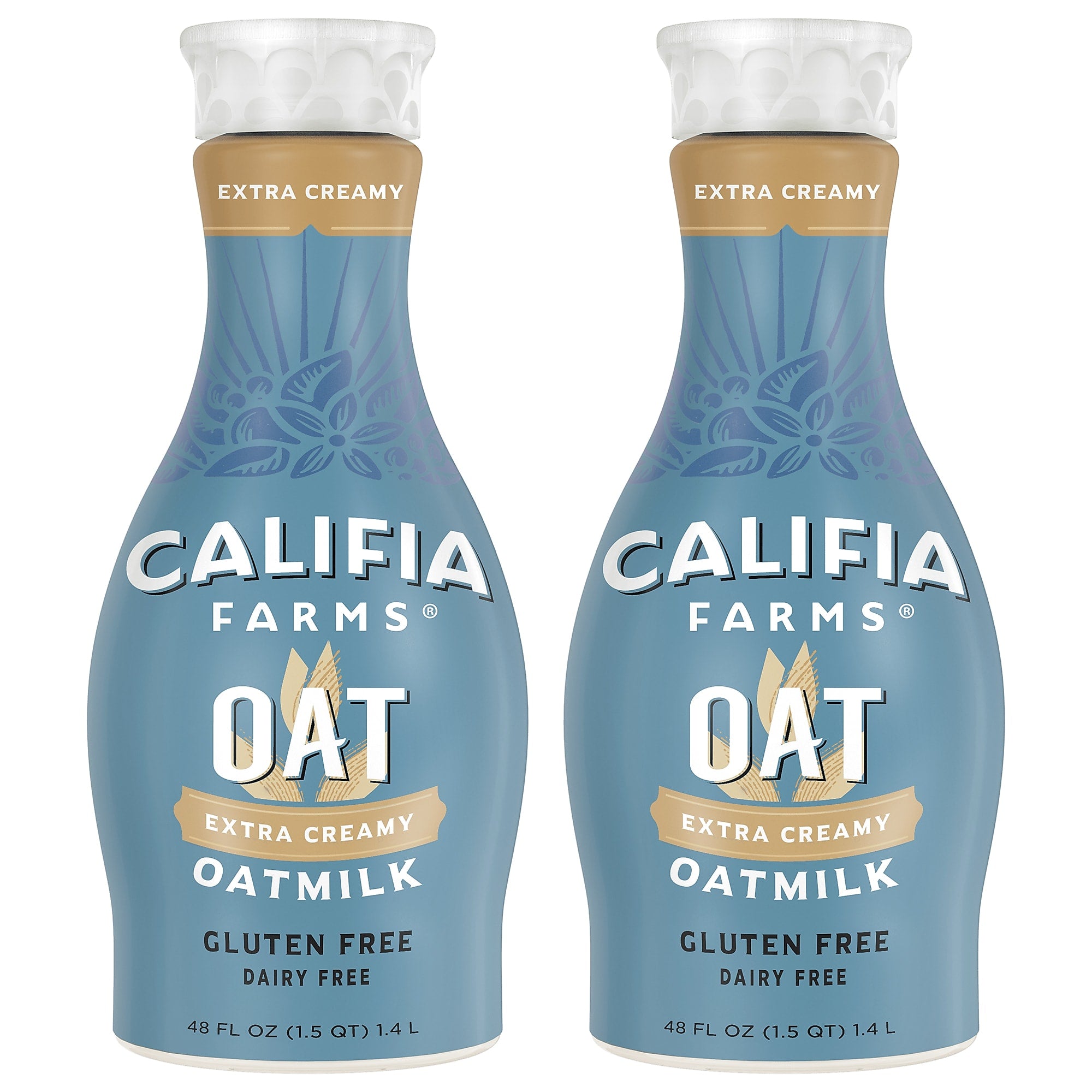 Califia Farms Extra Creamy Oatmilk, 48 oz., 2/Pack (600-00283)
