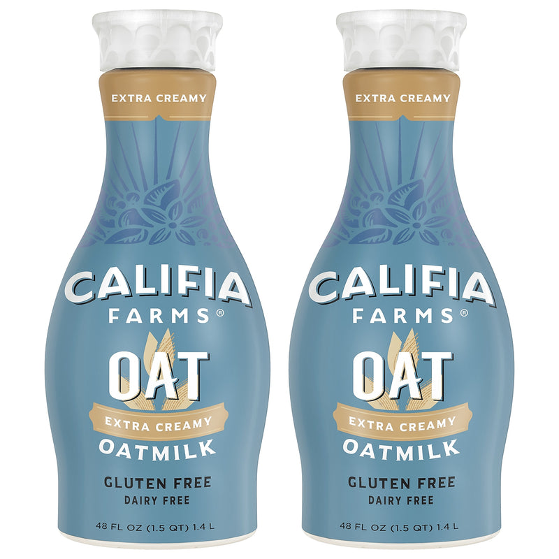 Califia Farms Extra Creamy Oatmilk, 48 oz., 2/Pack (600-00283)