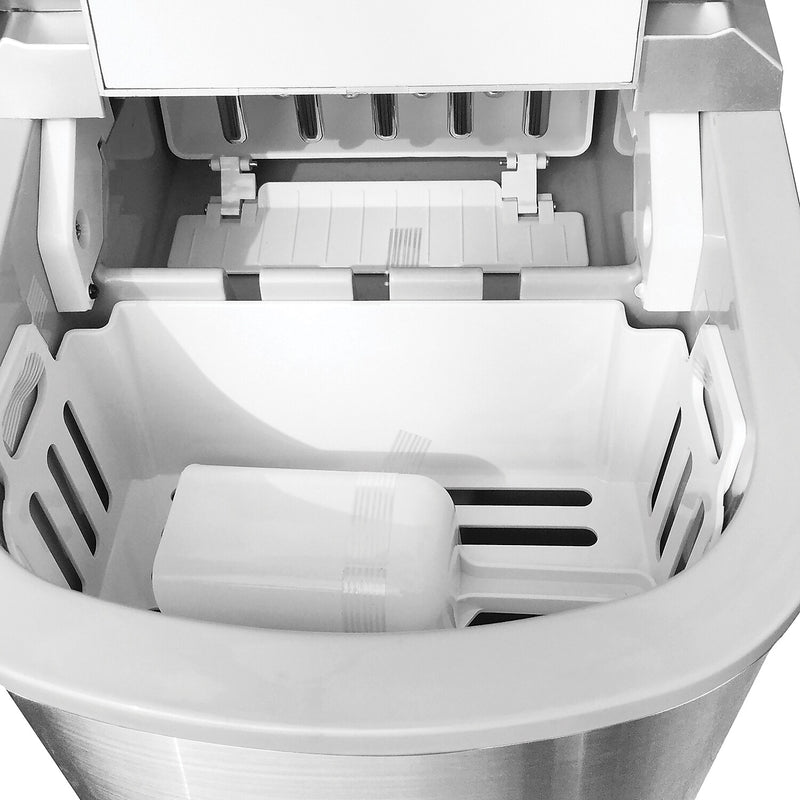 Frigidaire 26-Pound Stainless Steel Countertop Ice Maker, (EFIC117-SS)