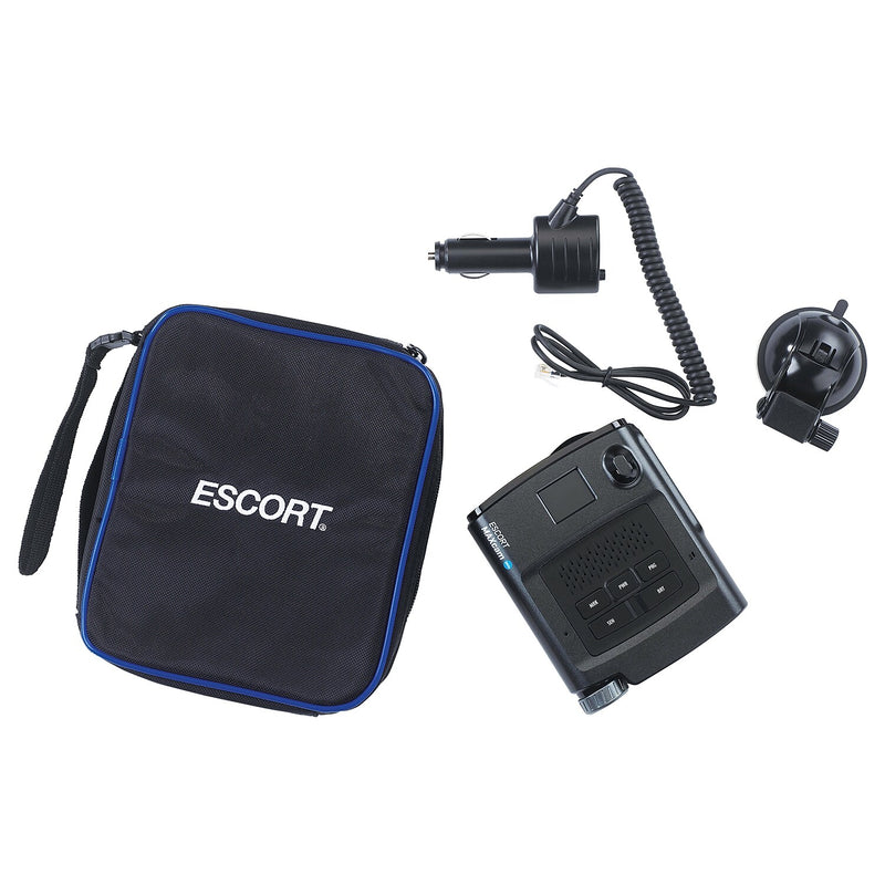 ESCORT MAXcam 360c Combo Radar/Laser Detector and Dash Cam with GPS, Bluetooth and Dual-Band Wi-Fi, Black (0100046-1)
