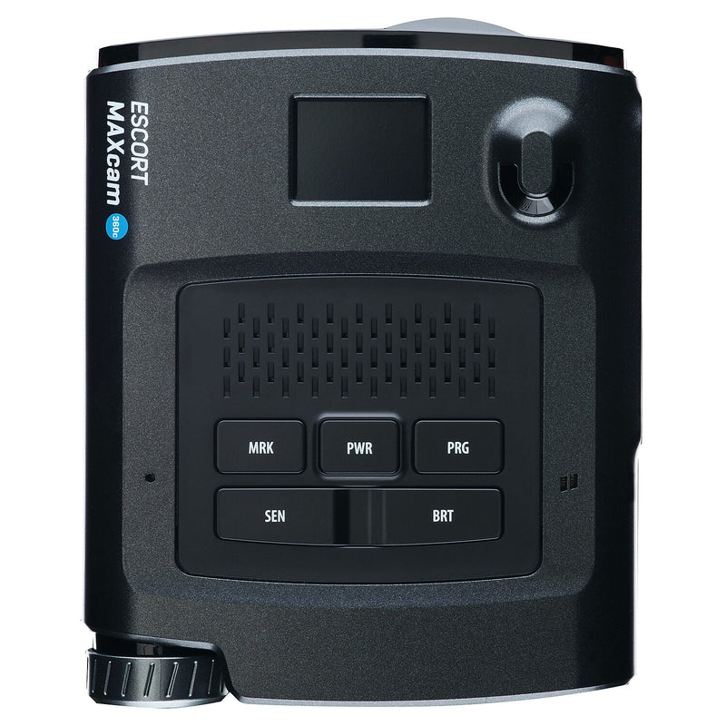 ESCORT MAXcam 360c Combo Radar/Laser Detector and Dash Cam with GPS, Bluetooth and Dual-Band Wi-Fi, Black (0100046-1)