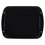 Certified Appliance Accessories Heavy-Duty Porcelain 16-In. x 12.75-In. Broiler Pan & Grill Set Black (50016)