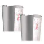 Con-Tact Creative Covering™ Adhesive Covering, 18" x 16' Per Roll, Slate Gray, 2 Rolls (KIT16FC9AA2206-2)