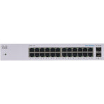 Cisco 110 24-Port Gigabit Ethernet Managed Switch, Silver (CBS11024TNA)