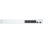 Cisco 220 16-Port Gigabit Ethernet Managed Switch, Silver (CBS22016T2GNA)