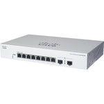 Cisco 220 8-Port Gigabit Ethernet Managed Switch, Silver (CBS2208FPE2GNA)