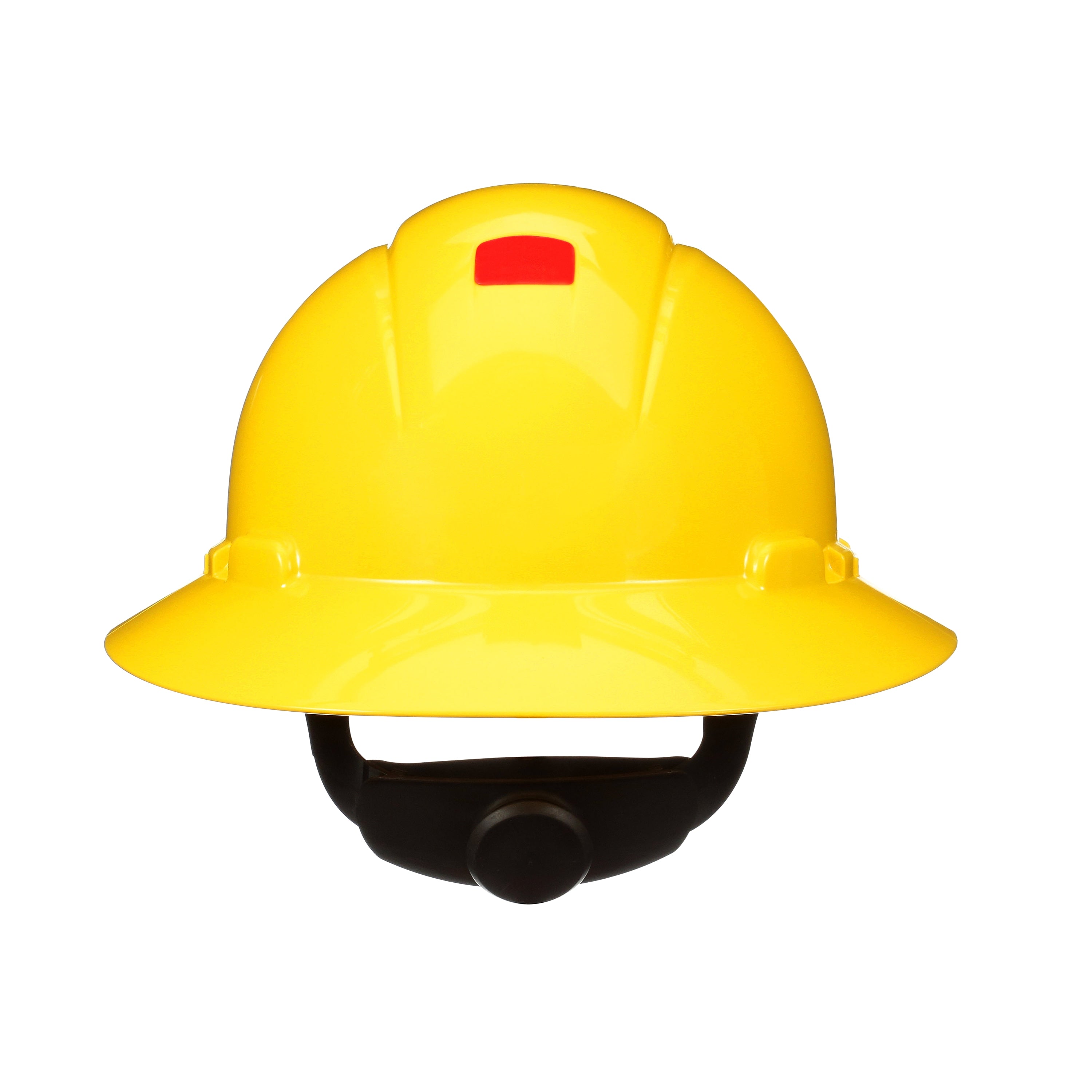 3M® SecureFit HDPE 4-Point Ratchet Suspension Full Brim Hard Hat, Yellow (H-802SFR-UV)