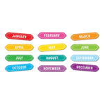 Ashley Productions Magnetic Die-Cut Timesavers & Labels, Months of the Year, Chalk Loops, 12 Per Pack, 3 Packs