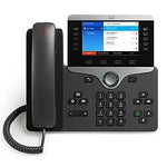 Cisco 8841 IP Phone, Cable, Wall Mountable, Desktop, Charcoal Gray (CP-8841-3PCC-K9=)
