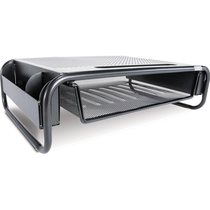 Allsop Metal Art 5 Organizer Monitor Stand, Up to 32" Monitor, Black (32166)