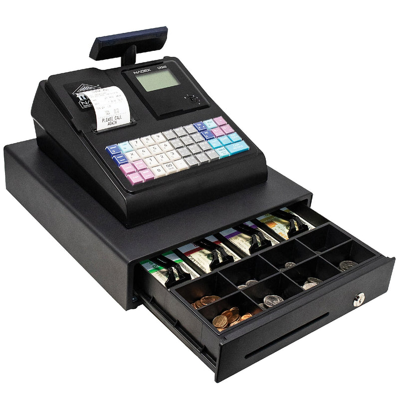 Nadex Coins CR360 NWHNXTE1376 Cash Register, Black