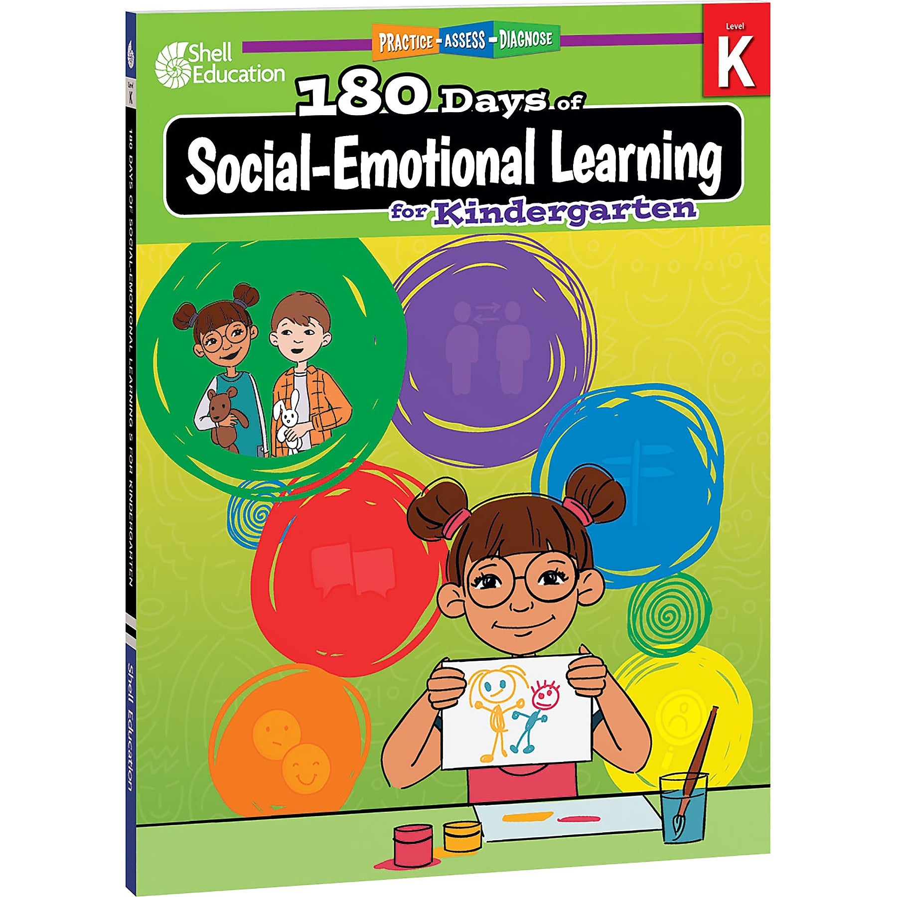 Shell Education 180 Days of Social-Emotional Learning for Kindergarten Activity Book