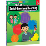 Shell Education 180 Days of Social-Emotional Learning for Sixth Grade Activity Book