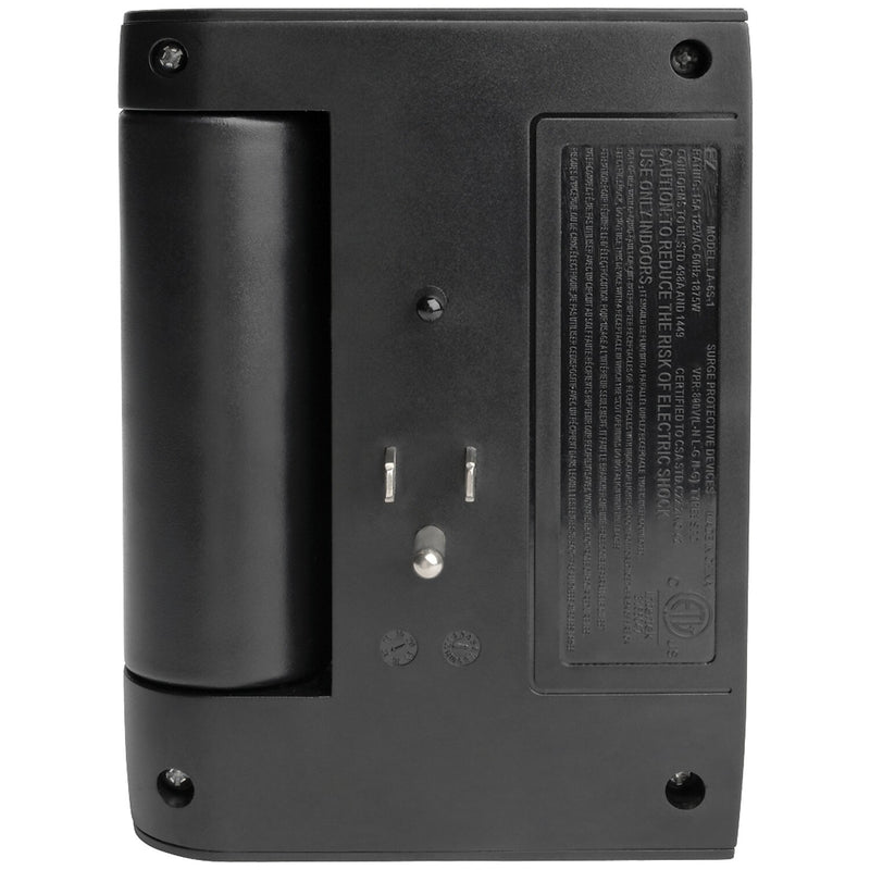 Tripp Lite Protect It! 6-Outlet 2-USB Port Surge Protector with 3 Rotatable Outlets, Black (SWIVEL6USB)