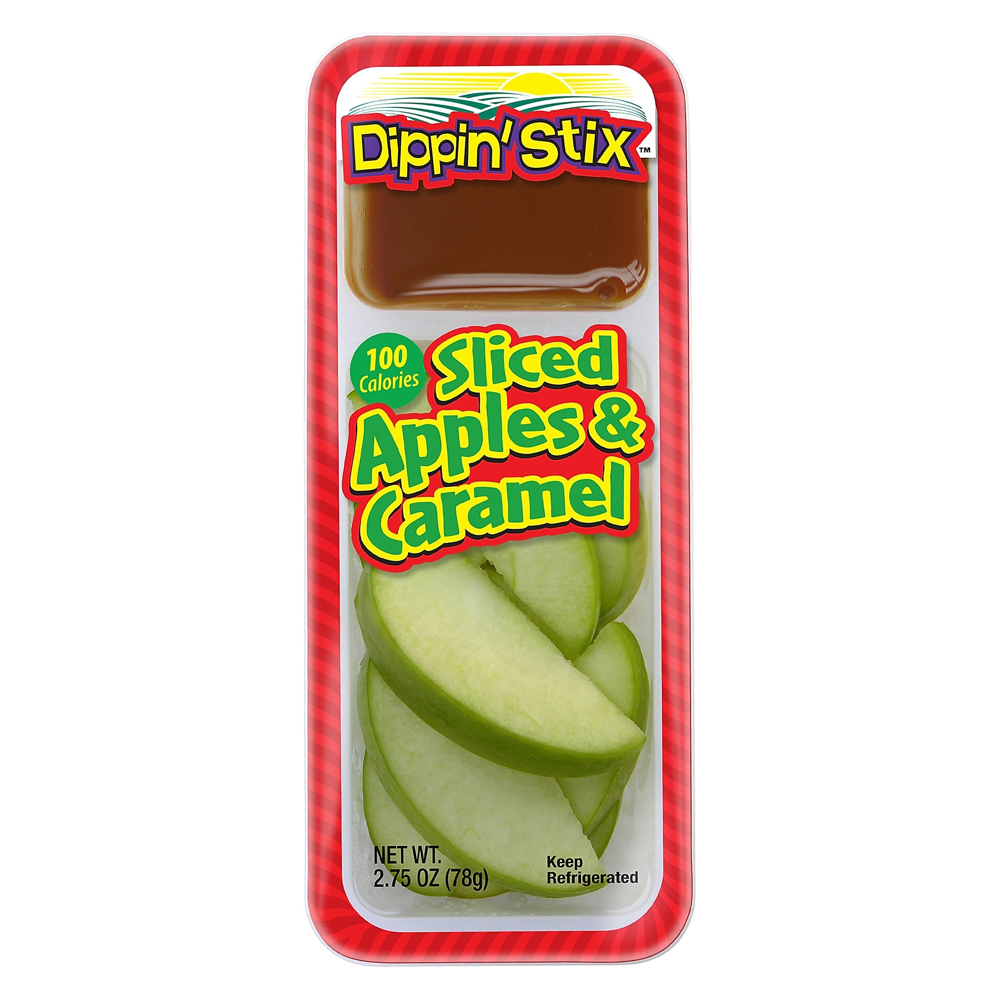 Dippin' Stix Gala Apples and Caramel Snack Kit  2.75 oz., 6/Box (307-00368)