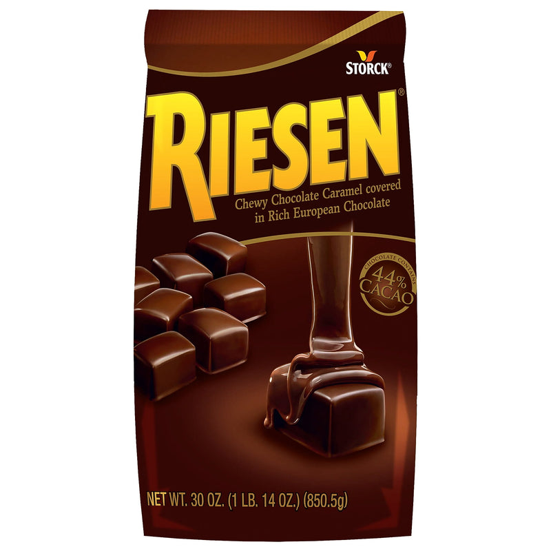 Riesen Carmel Chocolates and Werther's Original Carmel Hard Candies, 30 oz., 2/Bundle (600-00285)