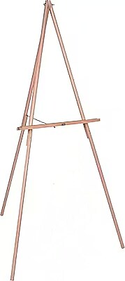 MasterVision Oak Display Tripod Easel, Oak (FLX06203MV)