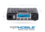 MIDLAND RADIO Micro Mobile 15-Watt GMRS Two-Way Radio (MXT115)