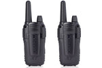 MIDLAND RADIO X-Talker Weather Alert Two Way Radio, Black/Yellow, 2/Pack (T61VP3)