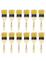 Linzer White Bristle Wash Brush 2 in., Pack of 12 (PK12-1500 2")